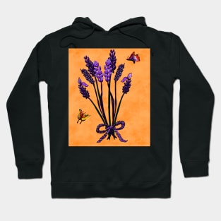 lavender dreams and butterflies Hoodie